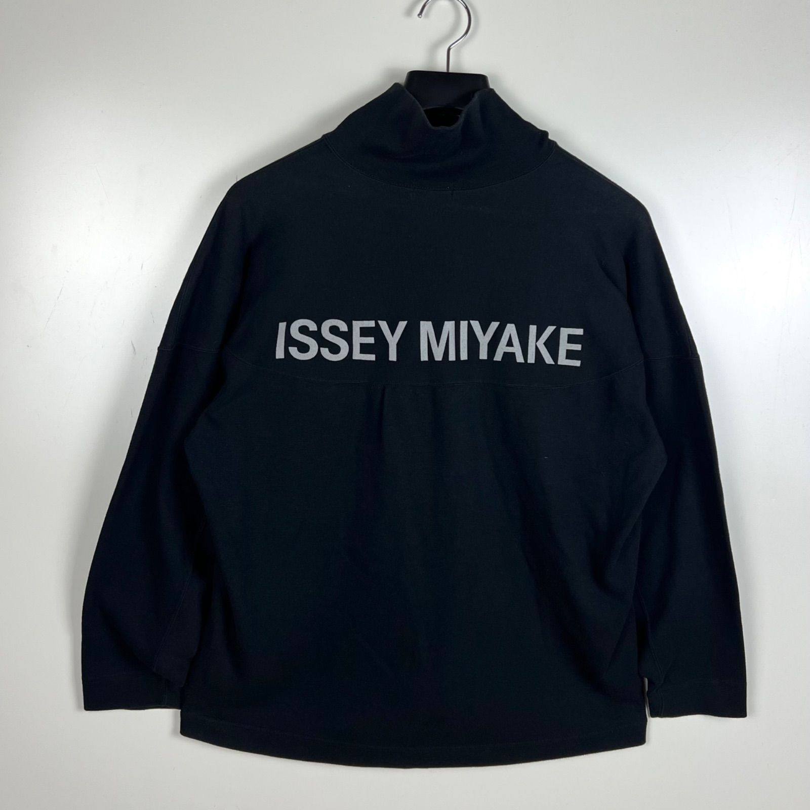 ISSEY MIYAKE 90s 1993ss archive BACK LOGO L/S Tee M イッセイミヤケ
