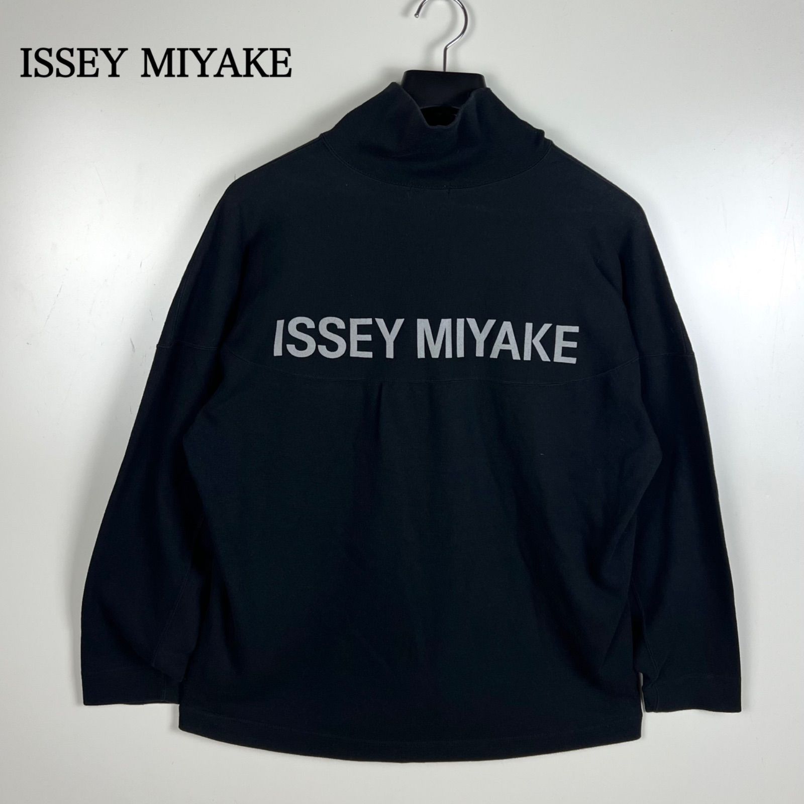 ISSEY MIYAKE 90s 1993ss archive BACK LOGO L/S Tee M イッセイミヤケ