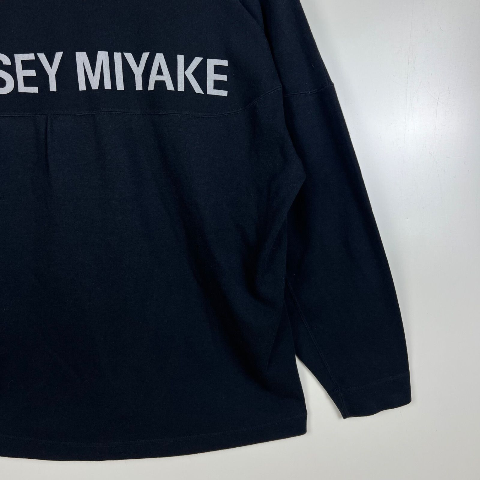 ISSEY MIYAKE 90s 1993ss archive BACK LOGO L/S Tee M イッセイミヤケ