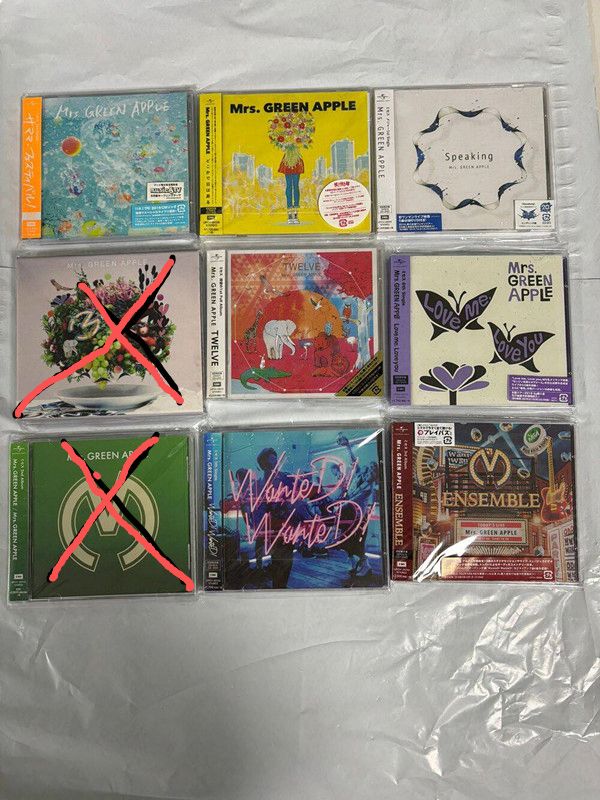 Mrs.GREEN APPLE 初回限定盤 CD DVDセット 7枚 ~hg - メルカリ