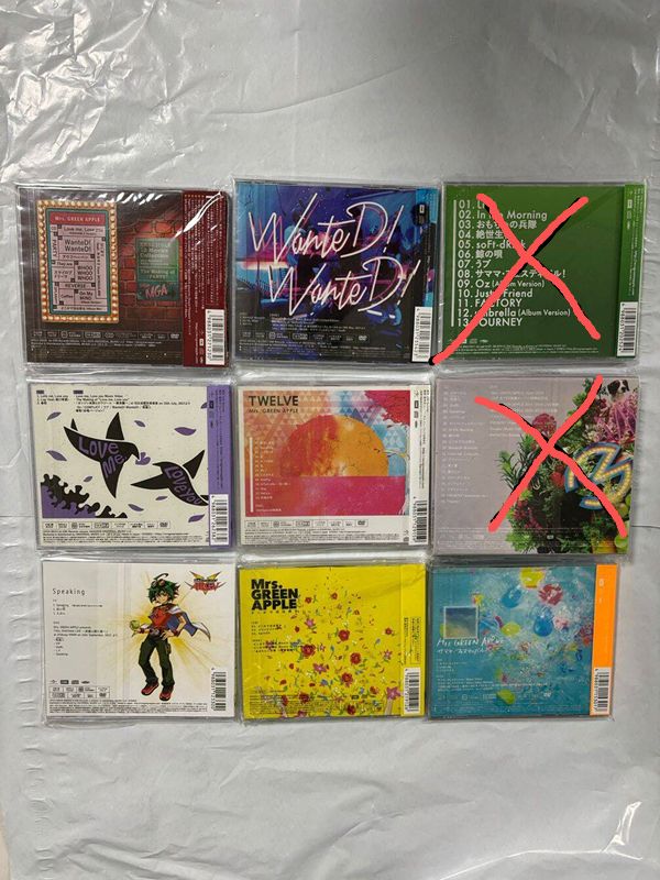 Mrs.GREEN APPLE 初回限定盤 CD DVDセット 7枚 ~hg - メルカリ