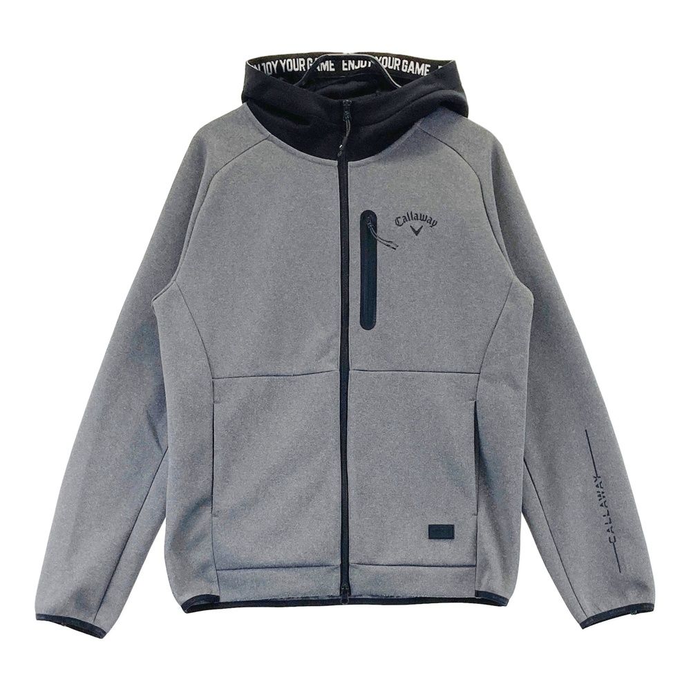 サイズ：LL CALLAWAY キャロウェイ ジップパーカー グレー系