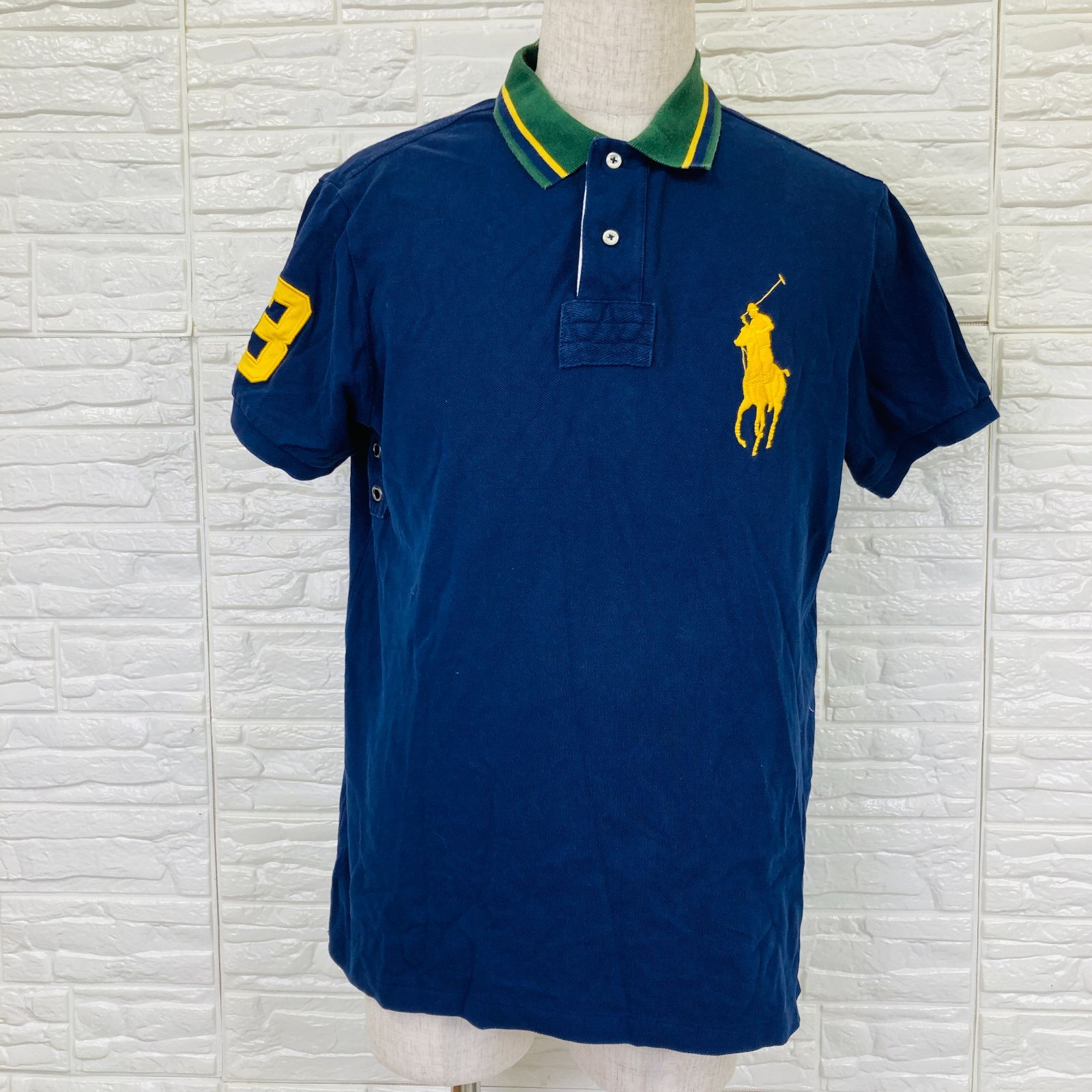 ポロラルフローレン ビッグポニー ポロシャツ ネイビー XL - メルカリ