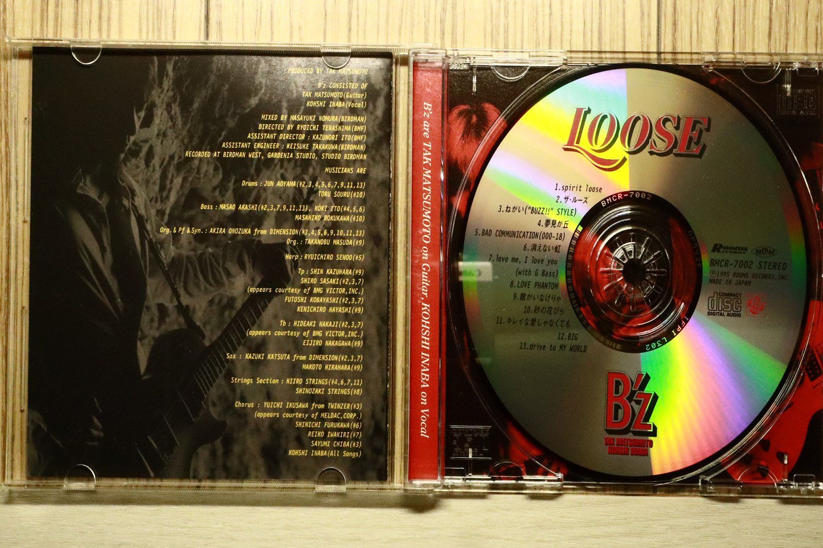 国内盤CD☆ビーズ/B'z□ LOOSE 【BMCR7002/4938068100805】O51996