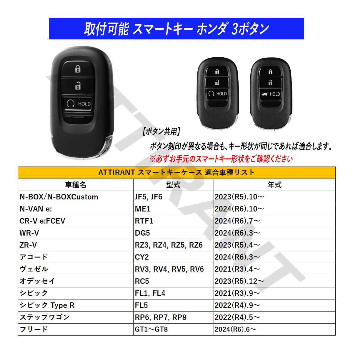 ZR-V RZ スマートキーケース キーケース 亜鉛合金 PVC レザー 高品質