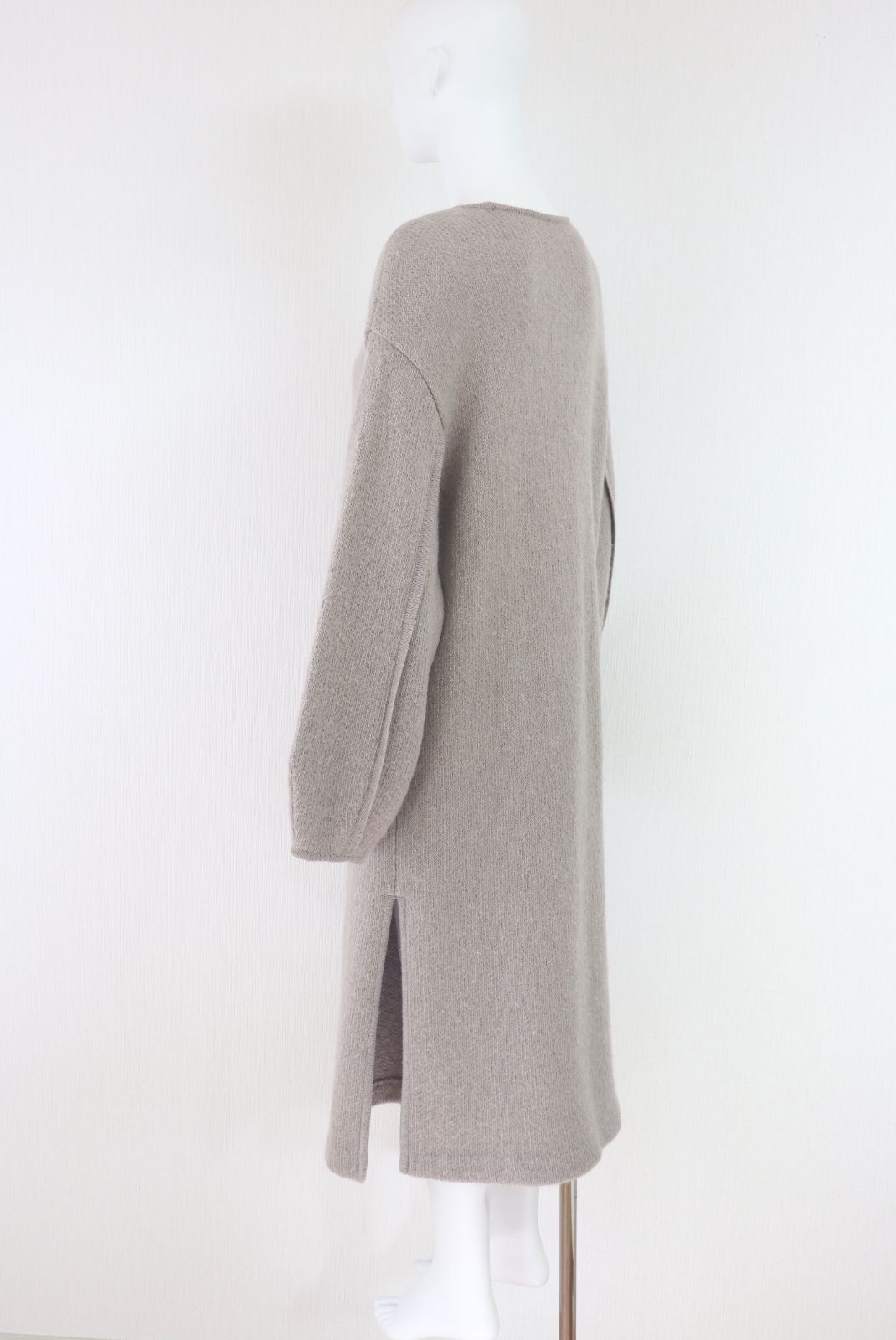 FOXEY ウールモヘヤニットコート ロングカーディガン 39196 ベージュ