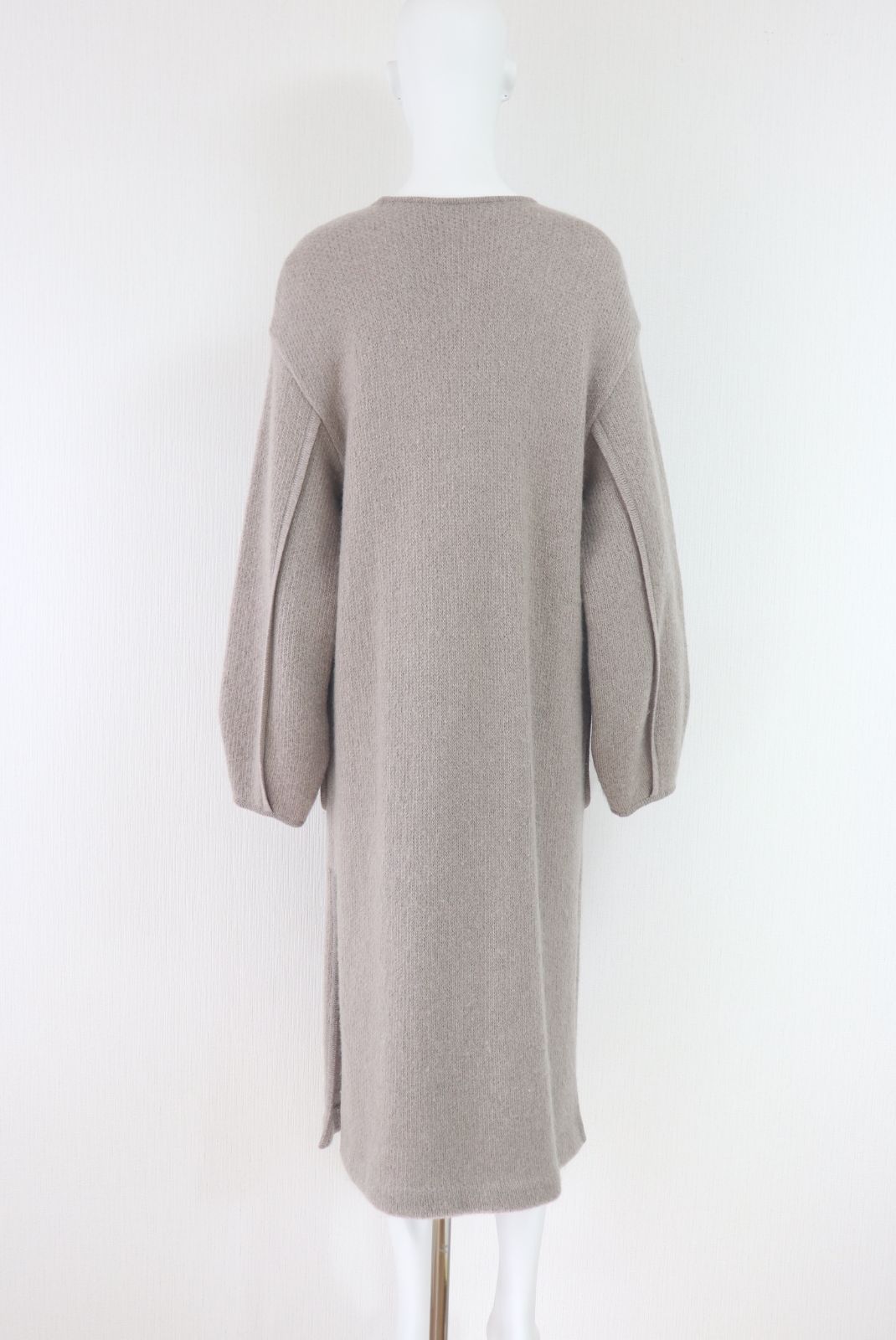 FOXEY ウールモヘヤニットコート ロングカーディガン 39196 ベージュ