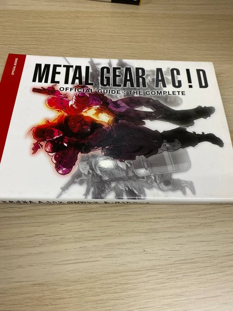 METAL GEAR AC!D 完全攻略本 メタルギアアシッド - メルカリ