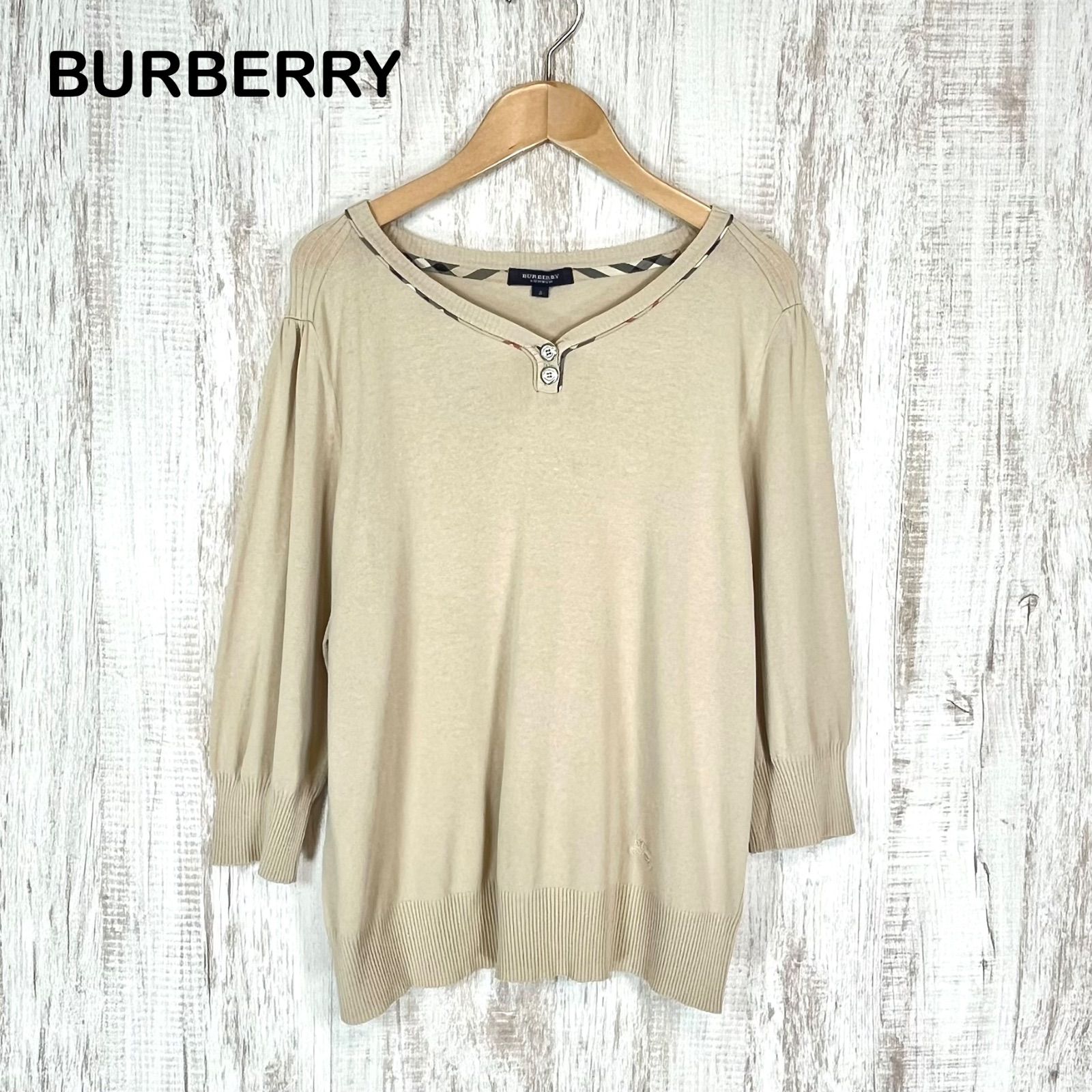 BURBERRY LONDON バーバリーロンドン ホース ロゴ刺繍 ノバチェック 