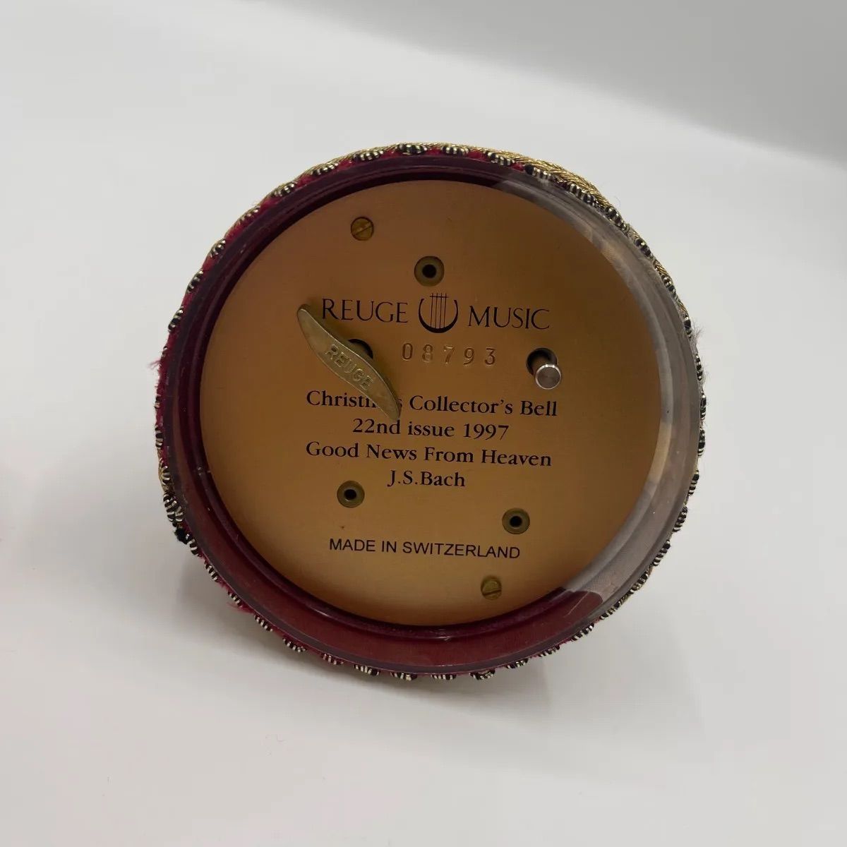 リュージュ REUGE MUSIC CHRISTMAS BELL 1997年 - メルカリ