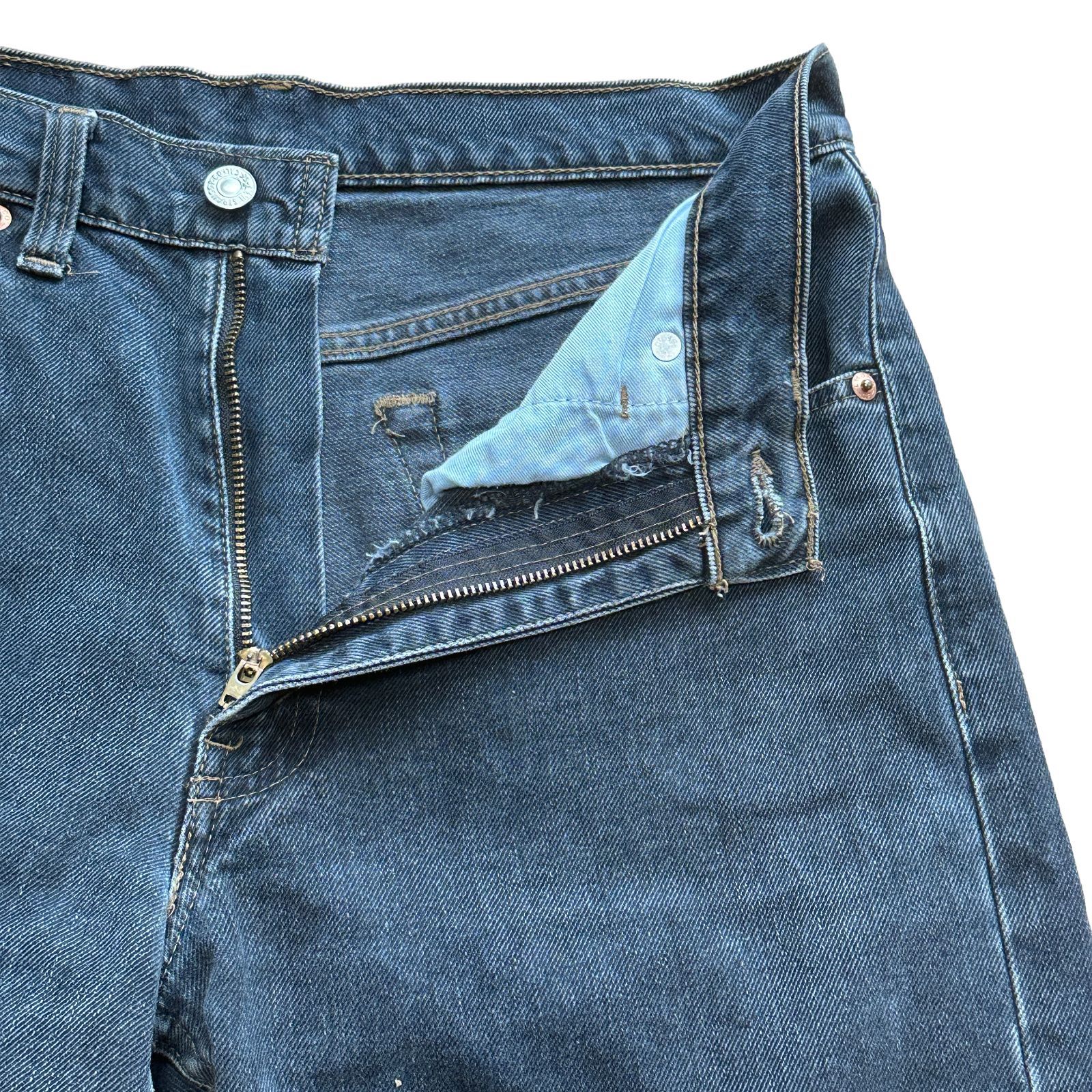 LEVI'S 509-03 90s 日本製 濃紺 ストレートデニム サイズW32 メンズL