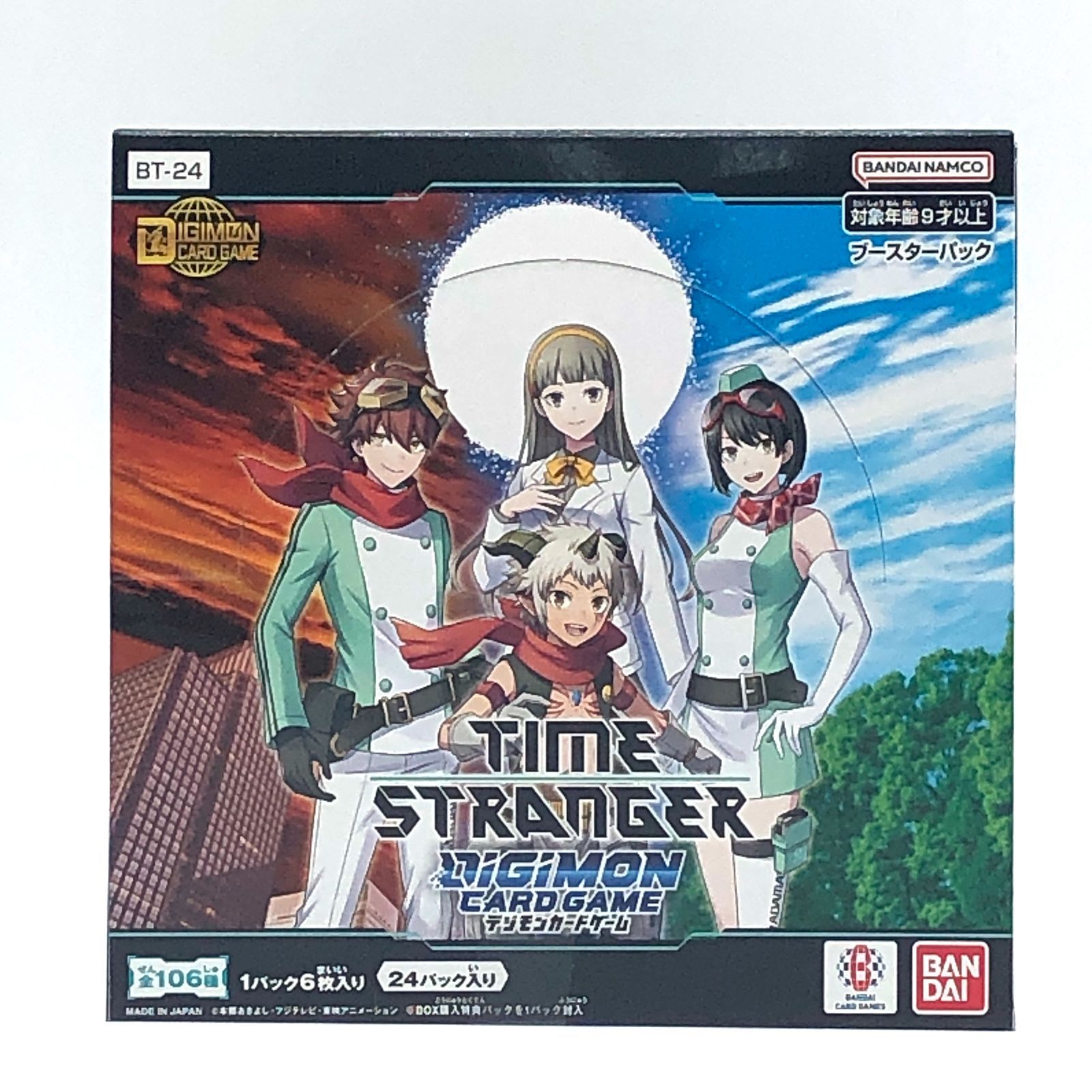 ボックス デジモンカードゲーム TIME STRANGER BT-24 24パック入り 未