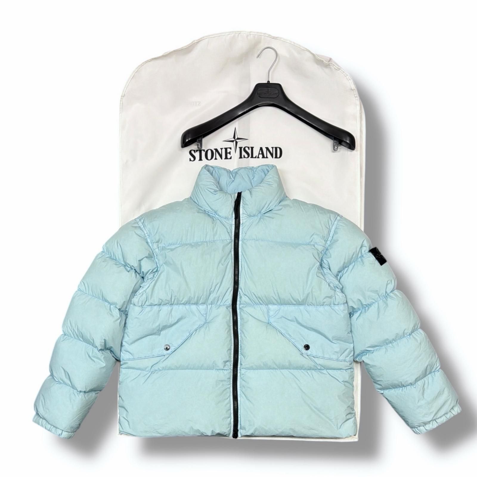 国内正規 STONE ISLAND 23AW GARMENT DYED CRINKLE REPS R-NY DOWN