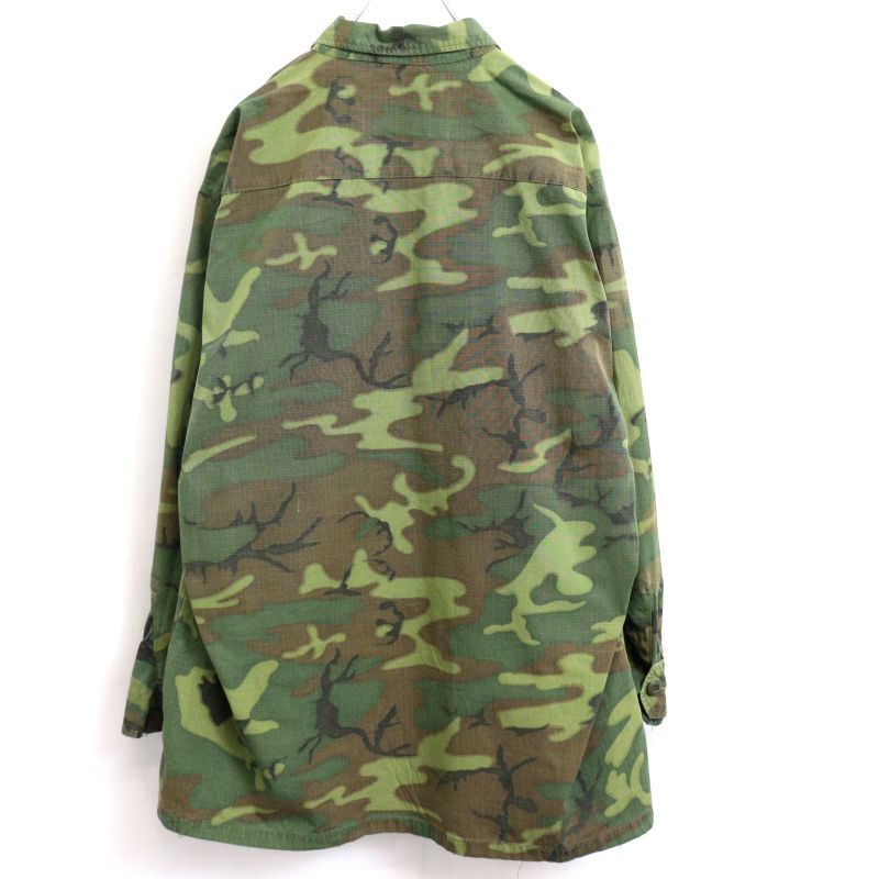 60s USA製 vintage U.S.ARMY グリーンリーフカモ ジャングル