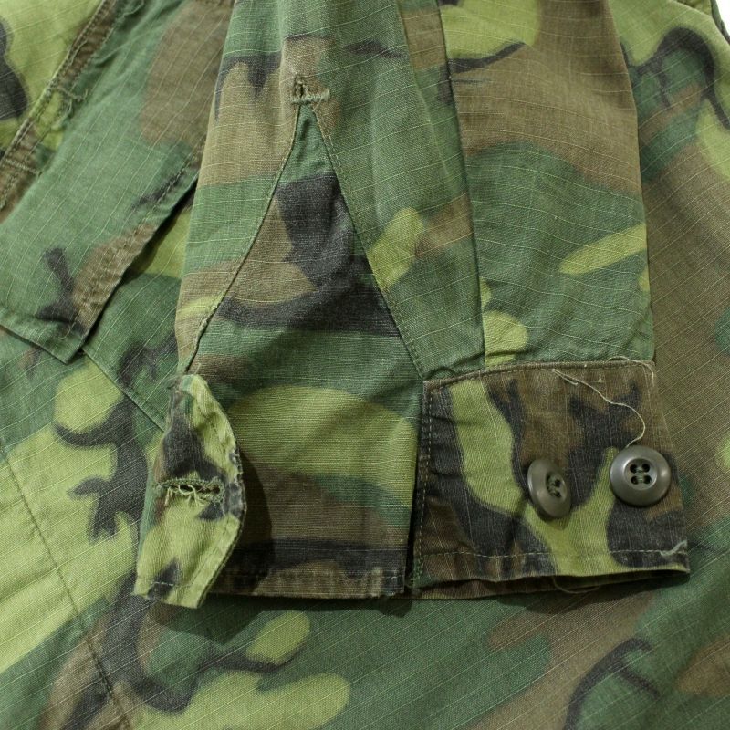 60s USA製 vintage U.S.ARMY グリーンリーフカモ ジャングル