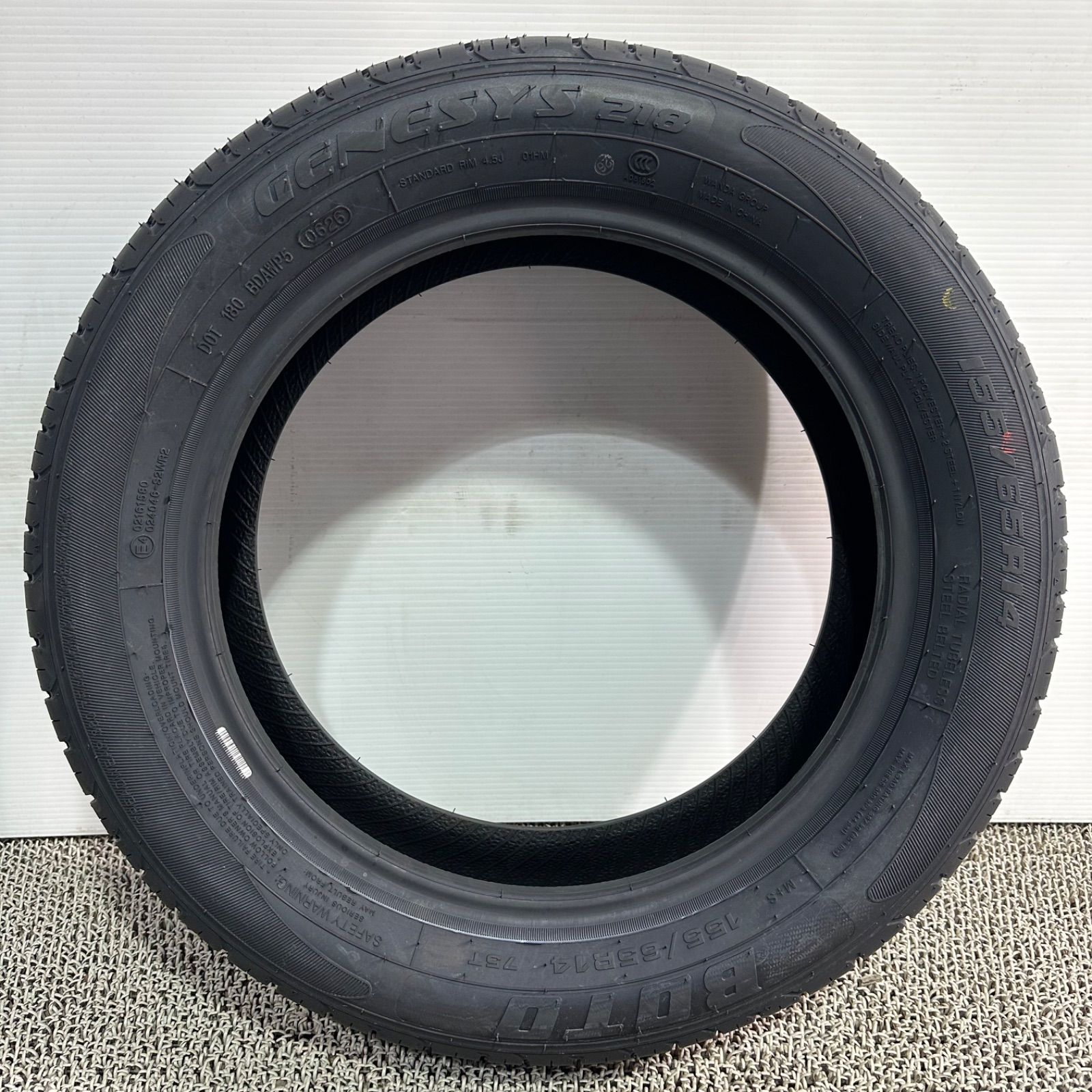 2026年製 【155/65R14 75T 】ワンダー・ボトン ジェネシス 218 BOTO