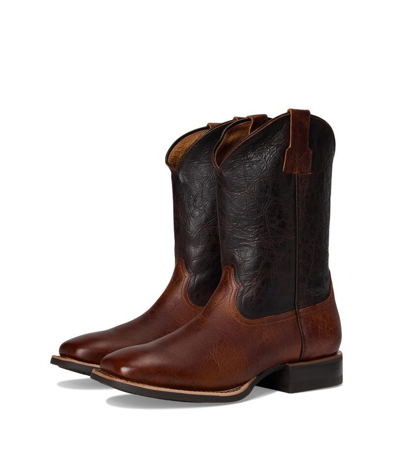 フライ メンズ シューズ ブーツ・レインブーツ Frye Hauseroper SaddleDark Brown ブラウン