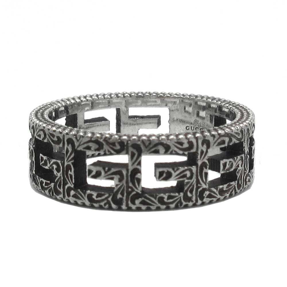 新品】グッチ #18 576993 (シルバー系) 指輪 アクセサリー GUCCI