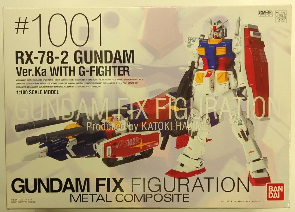 BANDAI GUNDAM FIX FIGURATION METAL COMPOSITE 機動戦士ガンダム RX