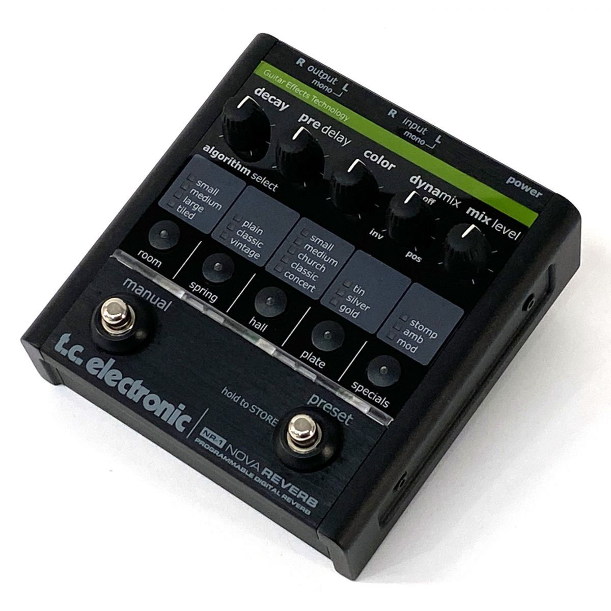 tc electronic ティーシーエレクトロニック NR-1 NOVA REVERB ギター用