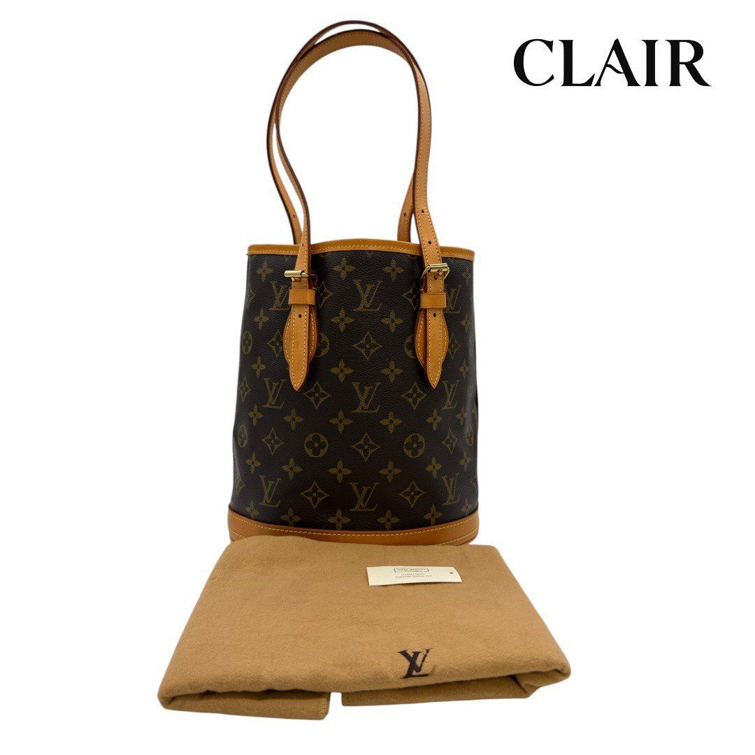ルイヴィトン モノグラム バケット PM ショルダーバッグ M42238 LOUIS