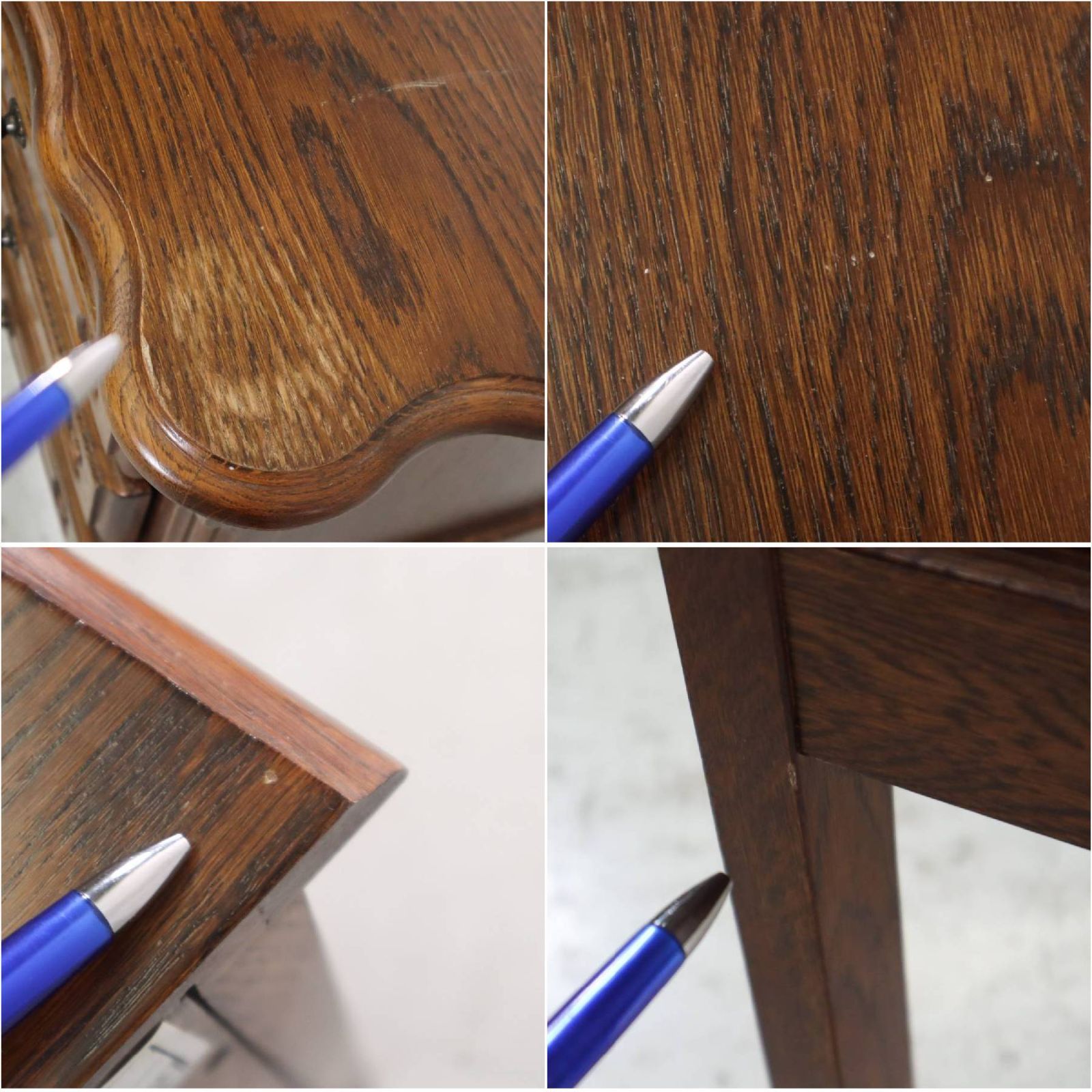 三越家具 ブルージュ オーク材 サイドチェスト サイドテーブル ナイト