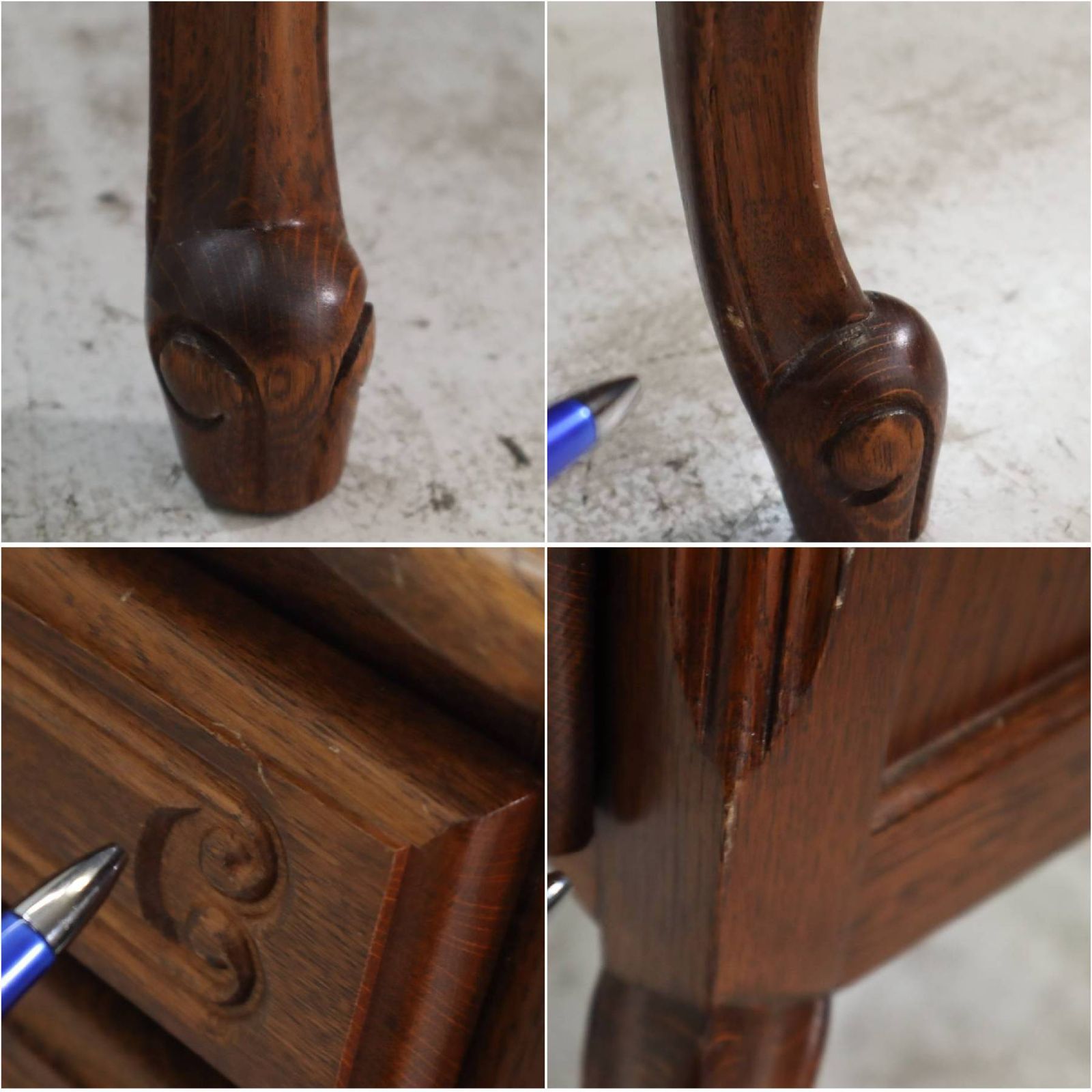 三越家具 ブルージュ オーク材 サイドチェスト サイドテーブル ナイト