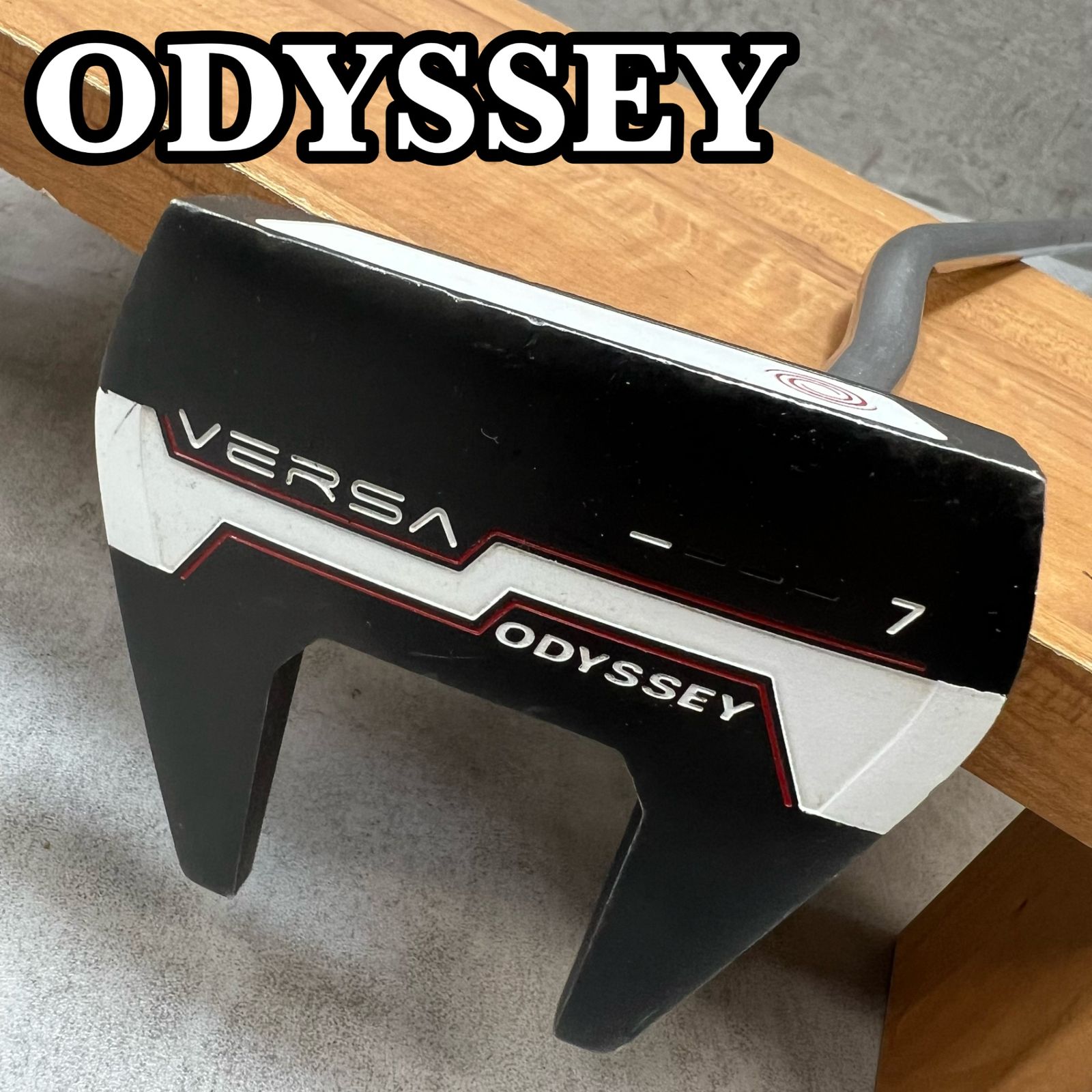オデッセイ　VERSA 7　メンズゴルフパター　34インチ　ネオマレット型　右 オデッセイ ヴァーサ 7 メンズゴルフ パター 右利き用 34インチ ネオ