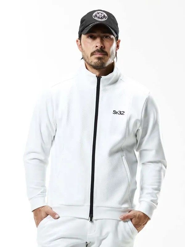 未使用 スパイラルニット フルジップジャケット◇SPIRAL ZIP UP JACKET