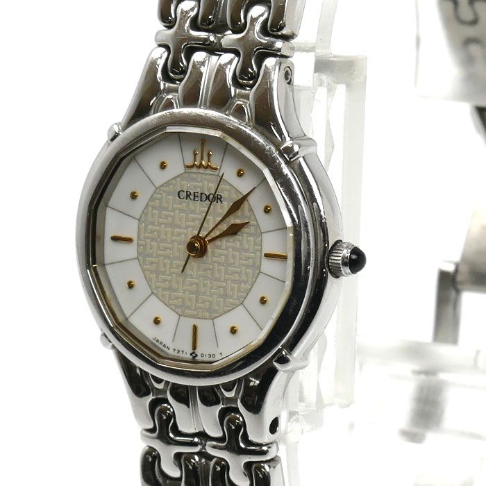 SEIKO セイコー クレドール 腕時計 電池式 7371-5030 レディース 中古