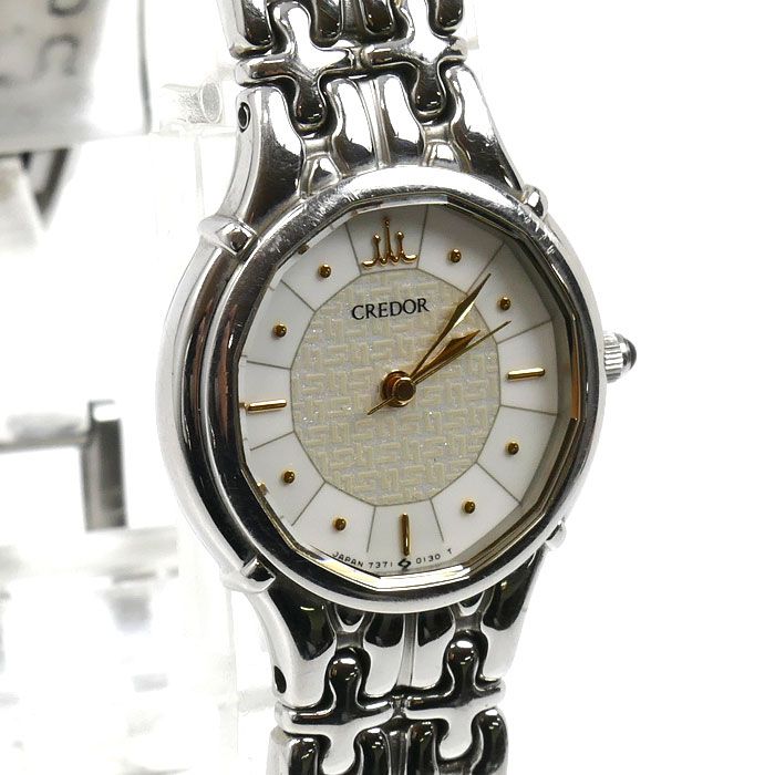 SEIKO セイコー クレドール 腕時計 電池式 7371-5030 レディース 中古