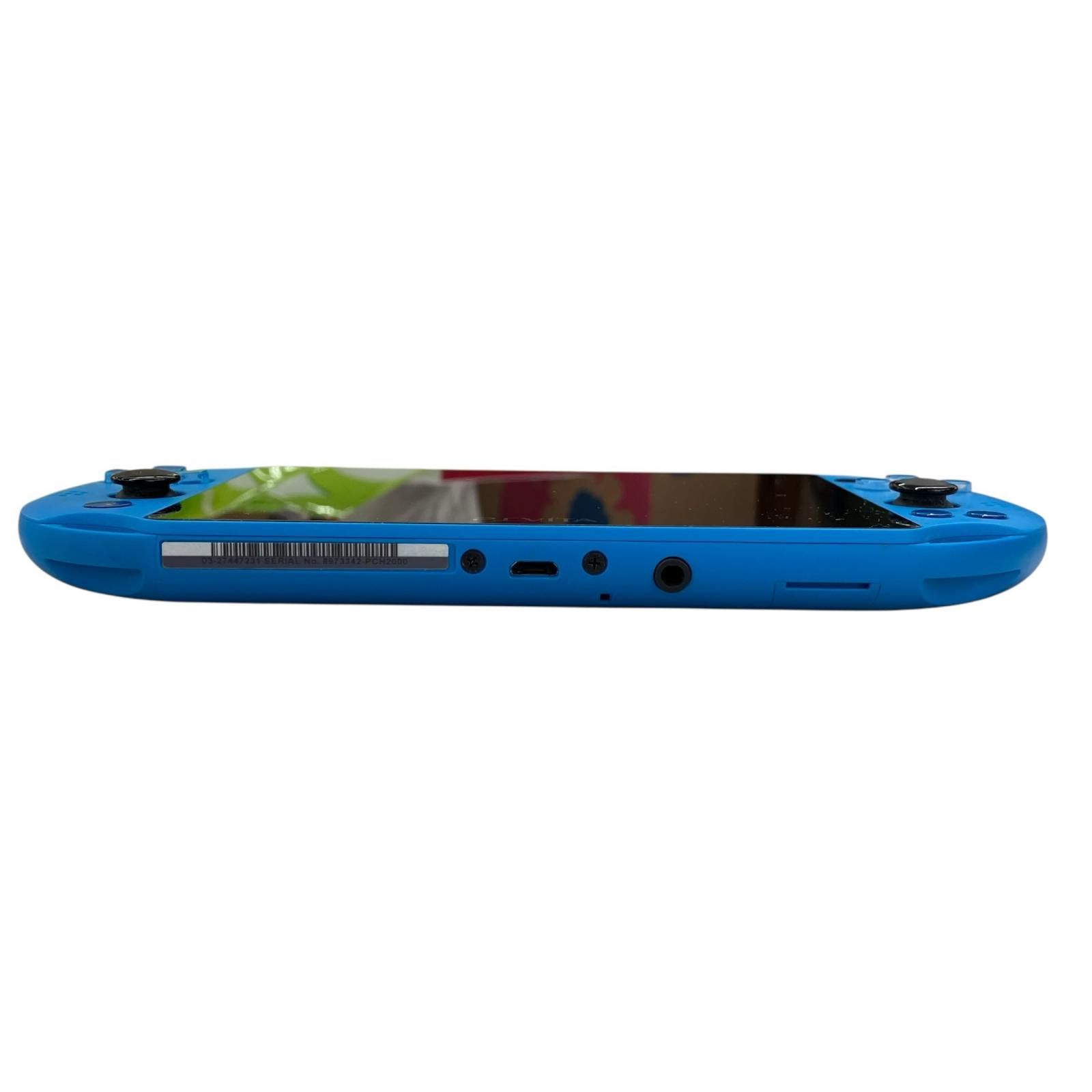 SIE 186000 動作確認済み SONY ソニー PS Vita PCH-2000 アクアブルー
