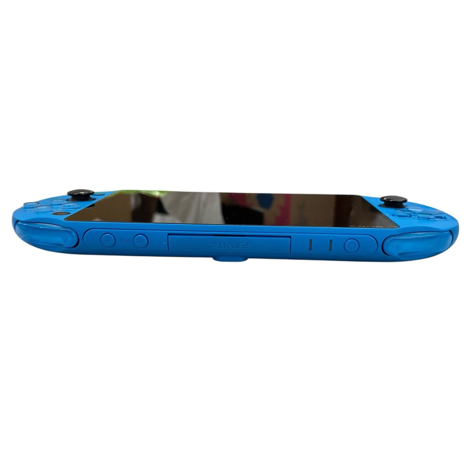 SIE 186000 動作確認済み SONY ソニー PS Vita PCH-2000 アクアブルー