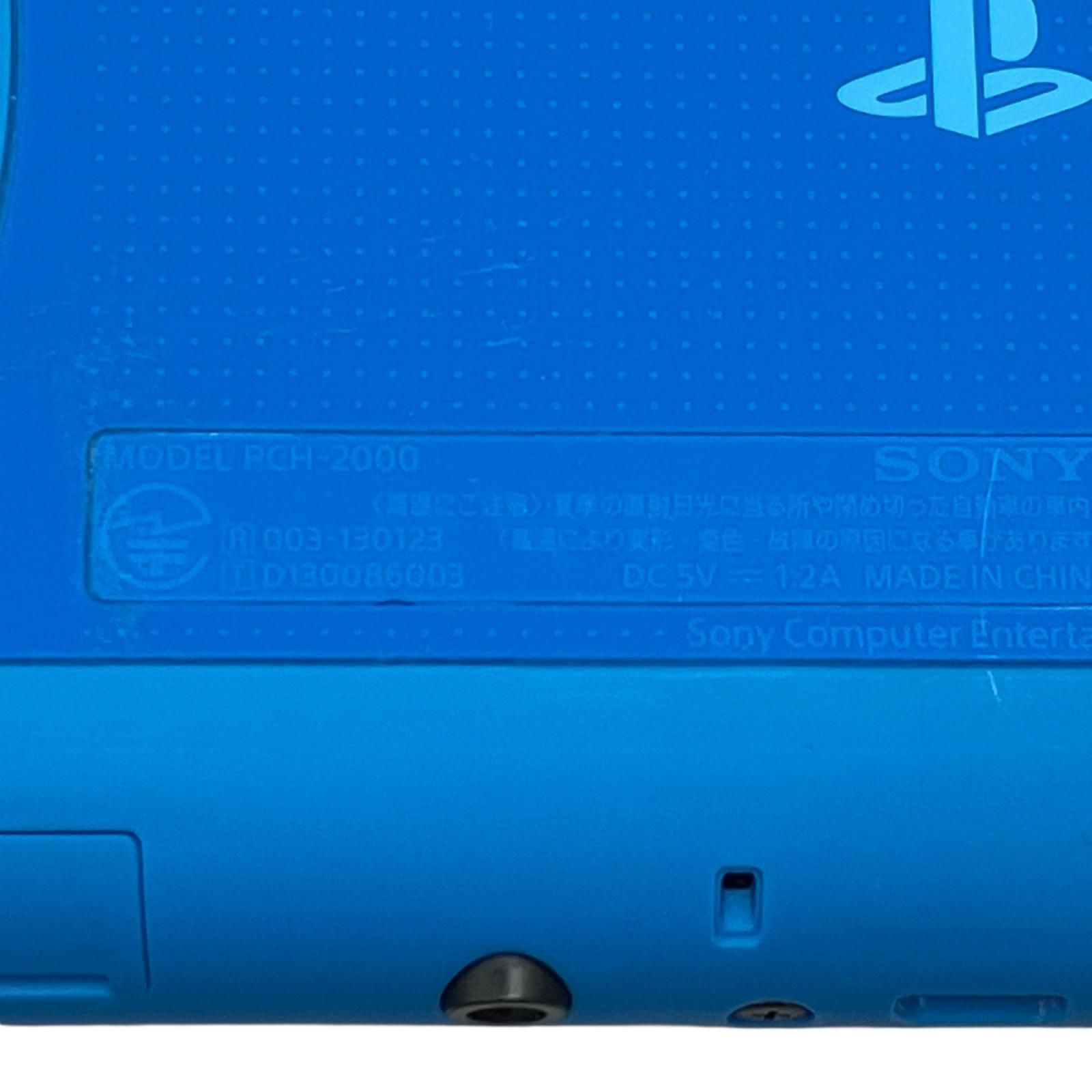 SIE 186000 動作確認済み SONY ソニー PS Vita PCH-2000 アクアブルー