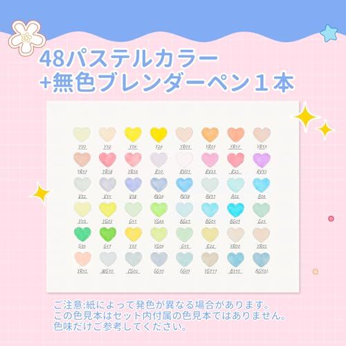 サンリオキャラクターズ × Ohuhu イラストマーカー 筆・細字 48色