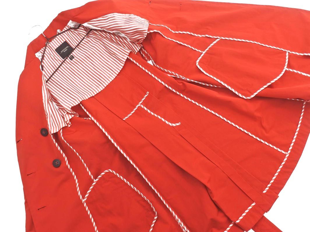 Max Mara マックスマーラ トレンチ コート size36/赤 □◇ レディース