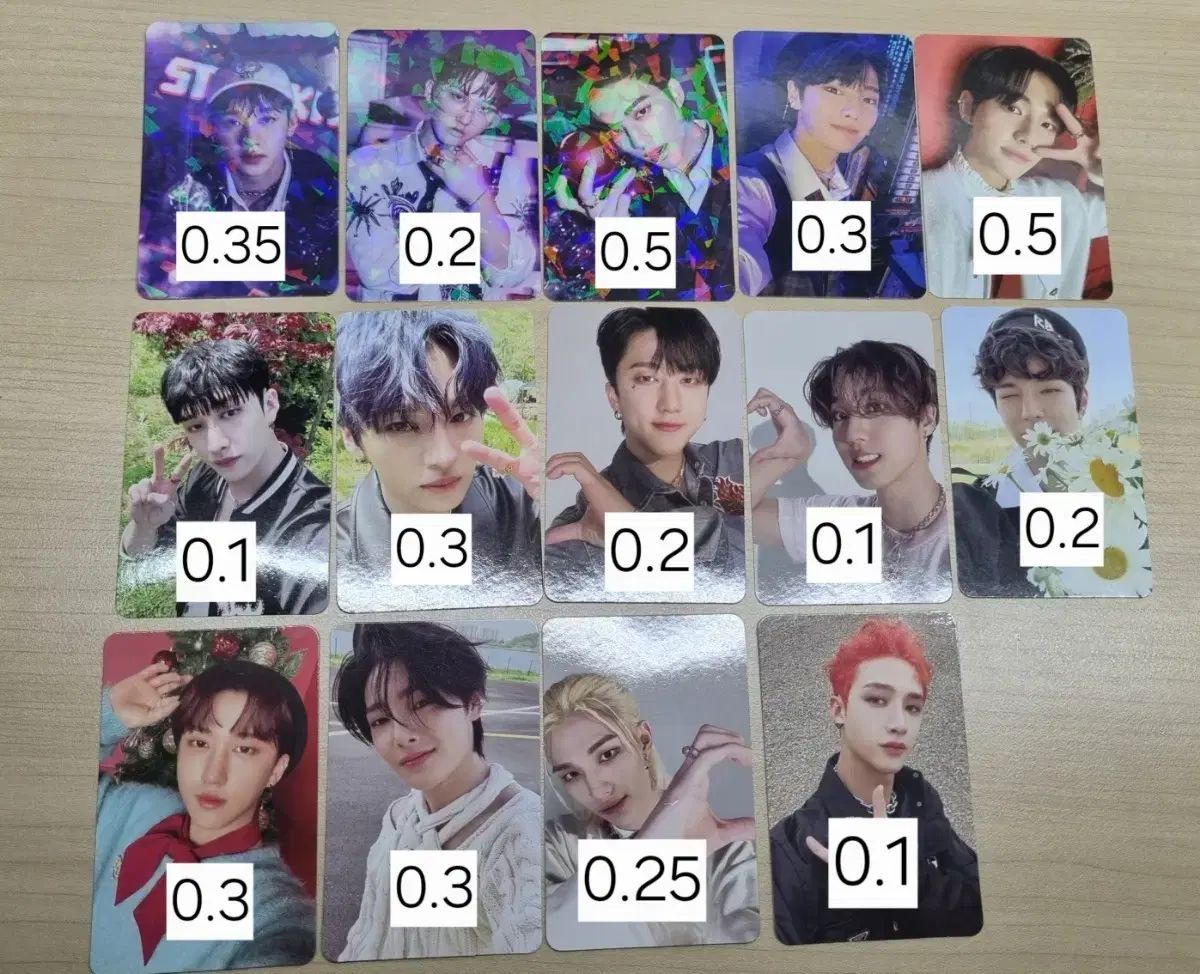 Stray Kids(ストレイキッズ・スキズ・SKZ) トレカ Christmas EveL