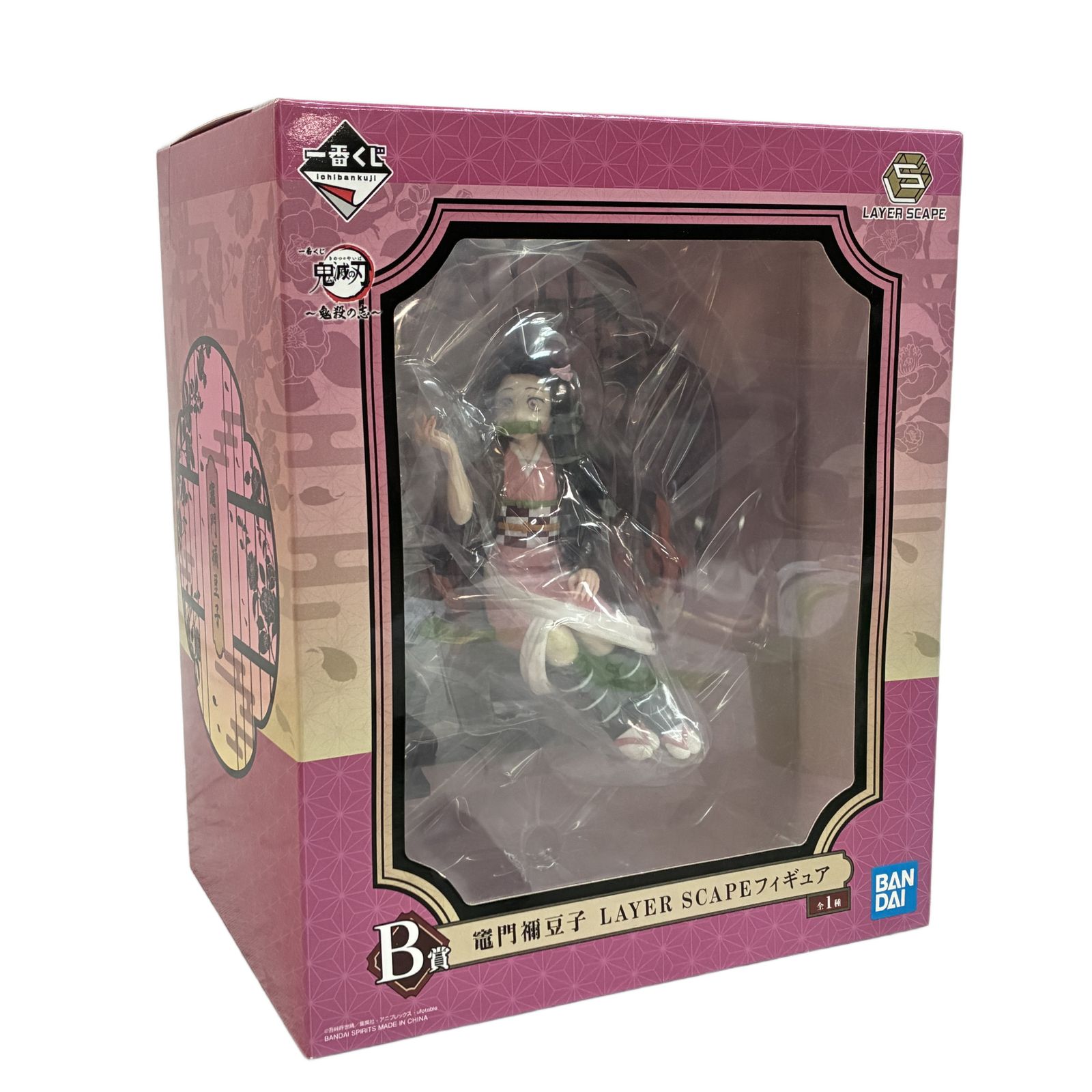 一番くじ 鬼滅の刃 鬼殺の志 LAYER SCAPE フィギュア B賞 竈門禰豆子