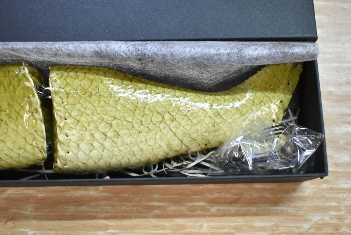 マニフォールド パチイノ 278 アゴ下フレーム 琵琶湖バス 革 未使用品