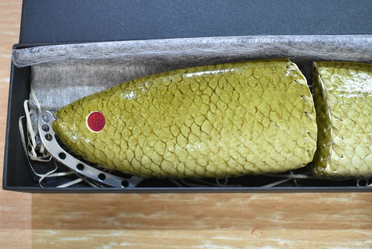 マニフォールド パチイノ 278 アゴ下フレーム 琵琶湖バス 革 未使用品