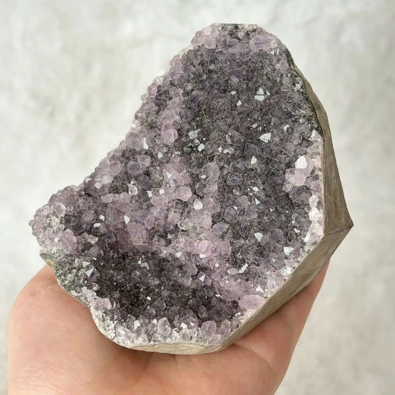 アメジスト 467g】ウルグアイ産 クラスター 天然石 紫水晶 原石 浄化