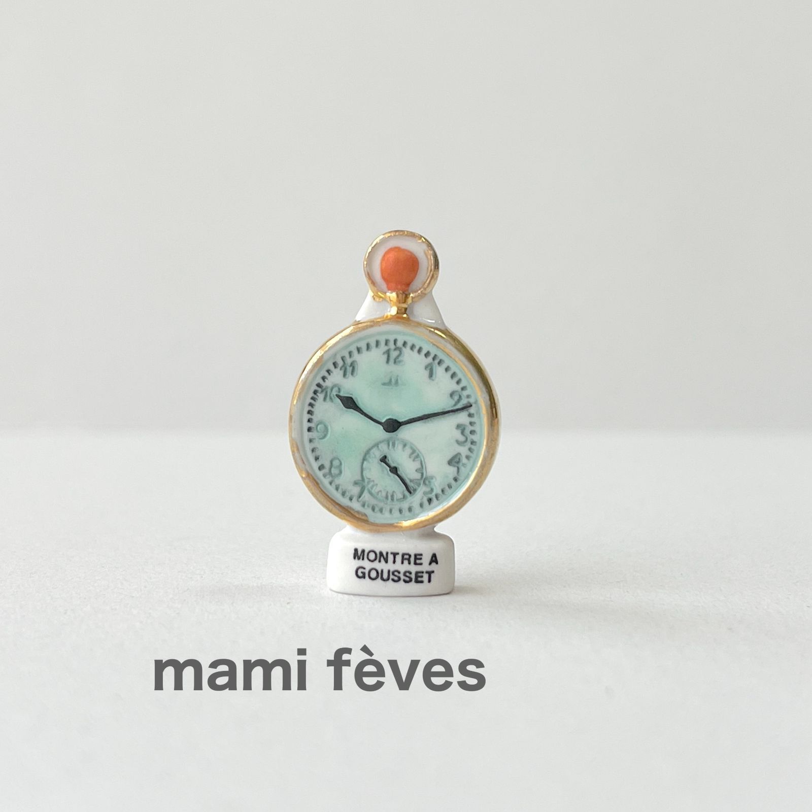 フェーヴ 懐中時計 時の名匠たち 2005年 マット フランス フェーブ