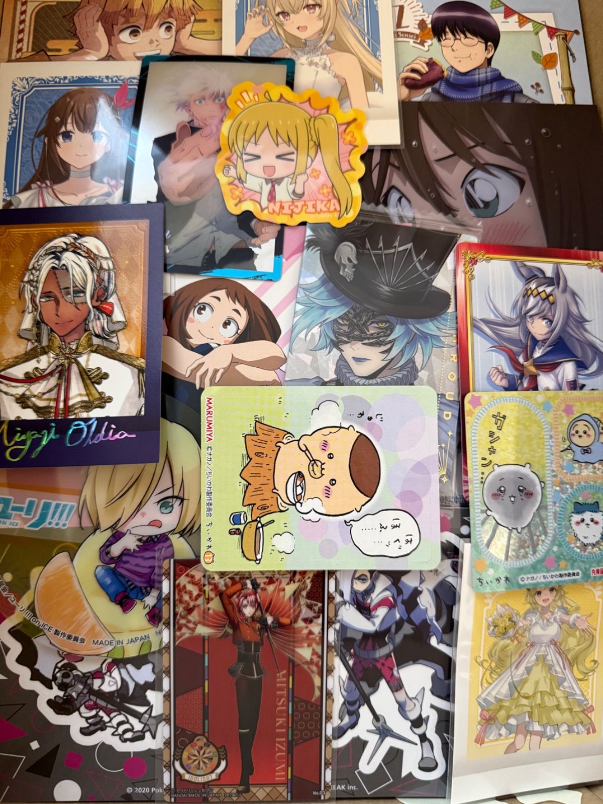 紙類 アニメ ゲーム まとめ売り 大量 コースター ポストカード カード