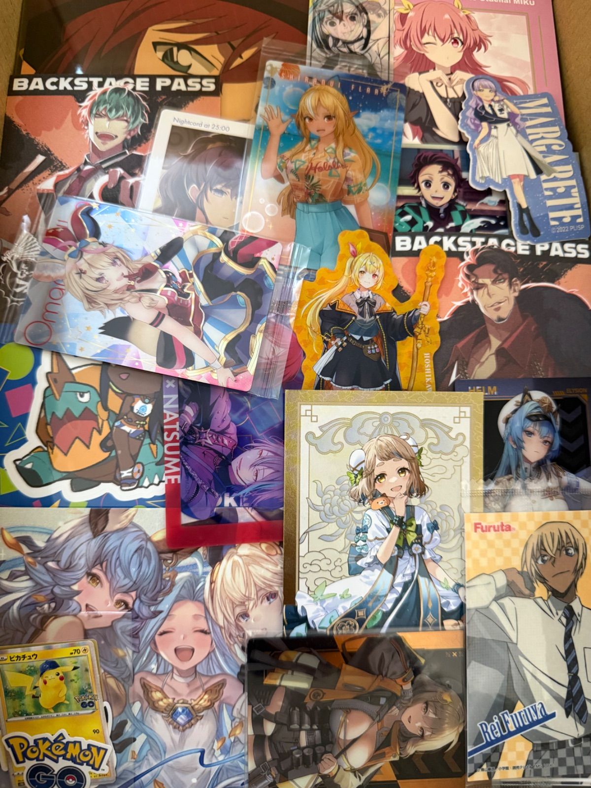 紙類 アニメ ゲーム まとめ売り 大量 コースター ポストカード カード