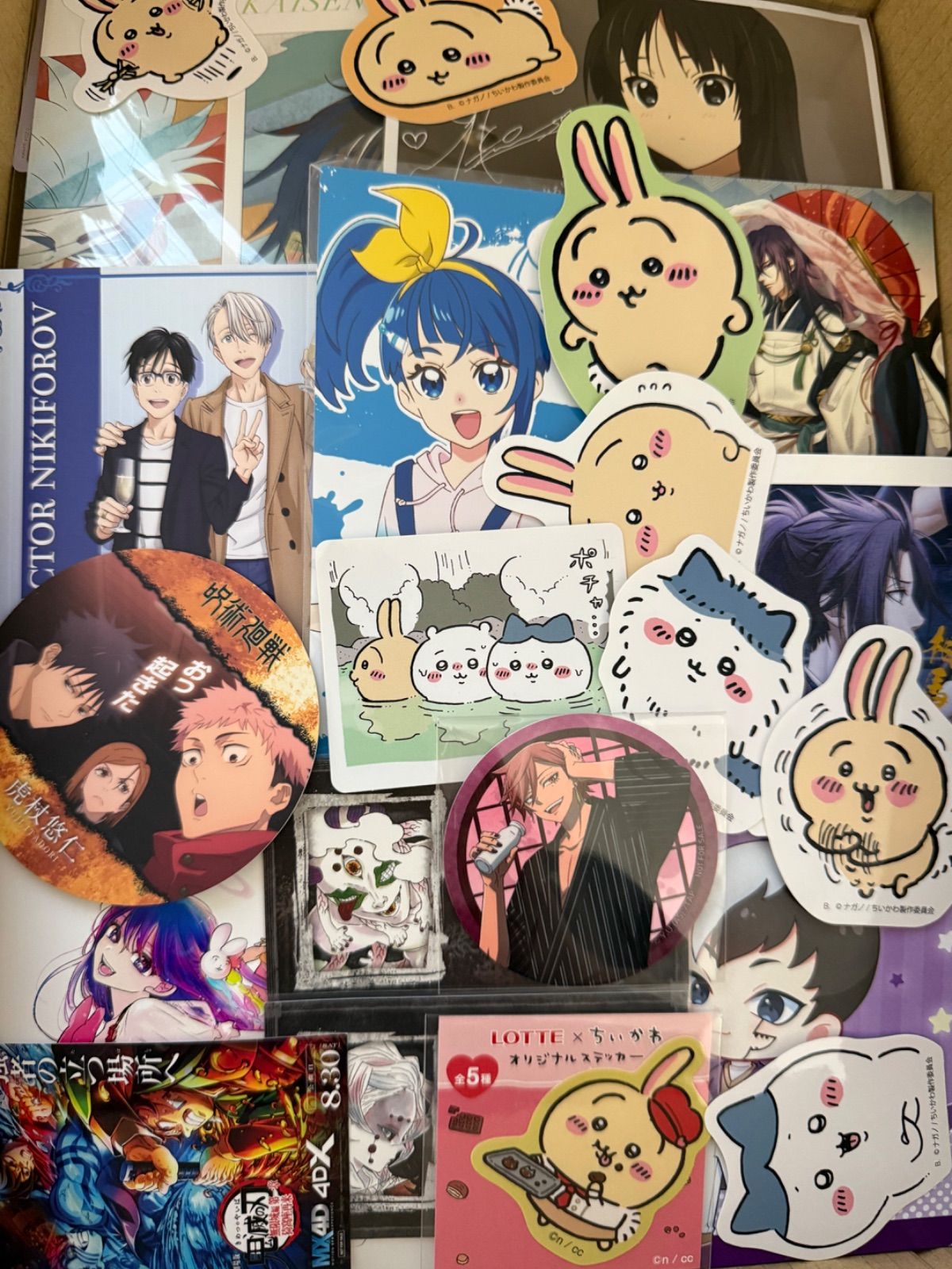 紙類 アニメ ゲーム まとめ売り 大量 コースター ポストカード カード