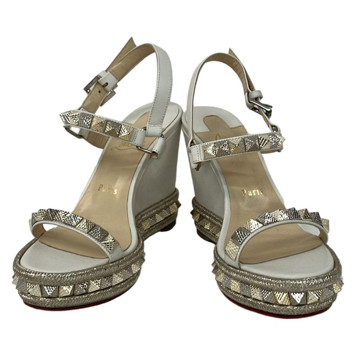 CHRISTIAN LOUBOUTIN(クリスチャンルブタン) サンダル 39 レディース