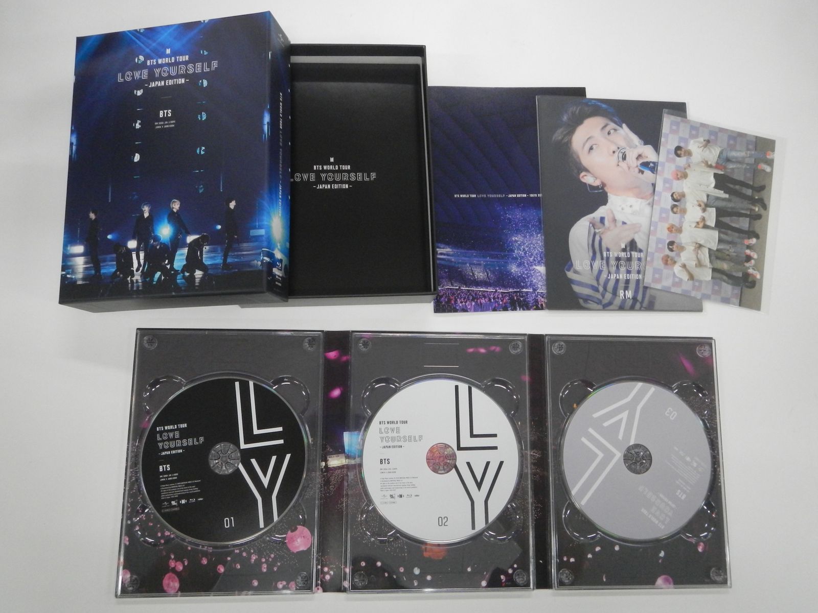 初回限定盤 BTS Blu-ray BTS WORLD TOUR LOVE YOURSELF JAPAN EDITION