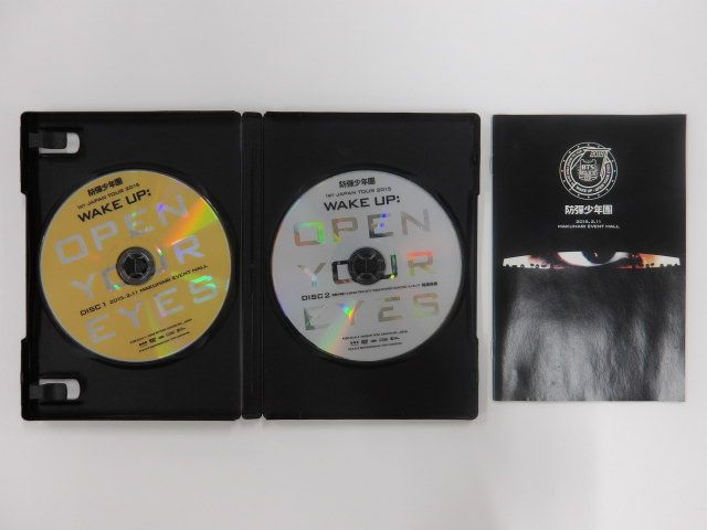 BTS DVD 防弾少年団 1st JAPAN TOUR 2015 WAKE UP：OPEN YOUR EYES