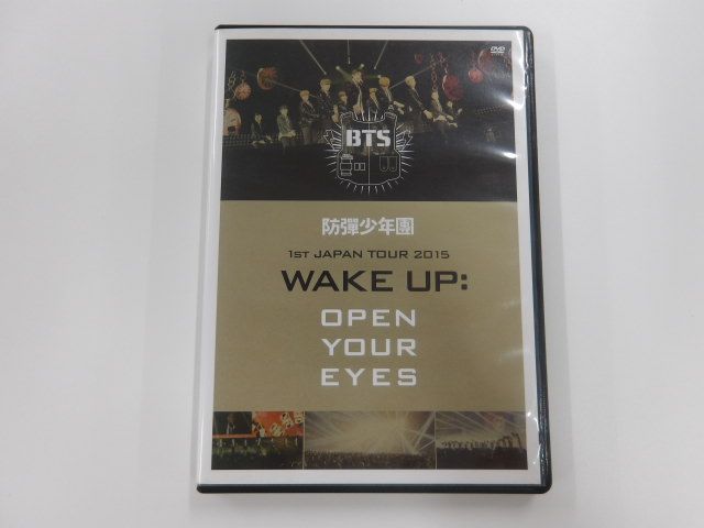 BTS DVD 防弾少年団 1st JAPAN TOUR 2015 WAKE UP：OPEN YOUR EYES