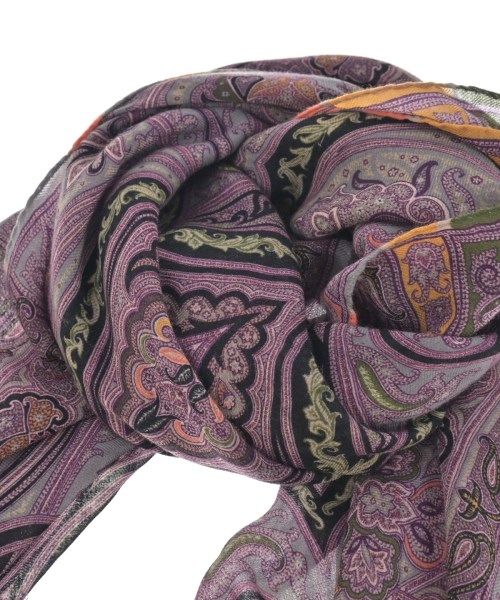 ETRO エトロ ストール 紫 【古着】【】【送料無料】 楽天市場】エトロ